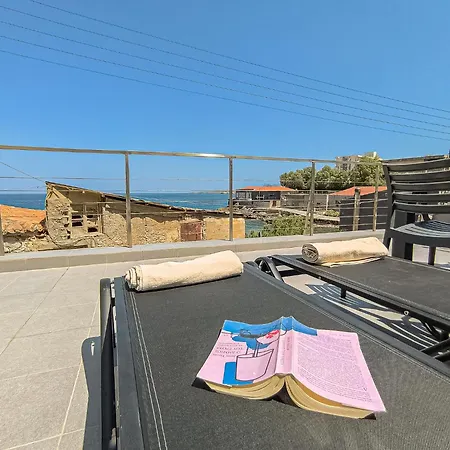 Charming Old Tannery House With Spacious Veranda And Stunning Sea View! خانيا
