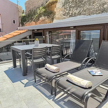 Charming Old Tannery House With Spacious Veranda And Stunning Sea View! بيت للعطل خانيا