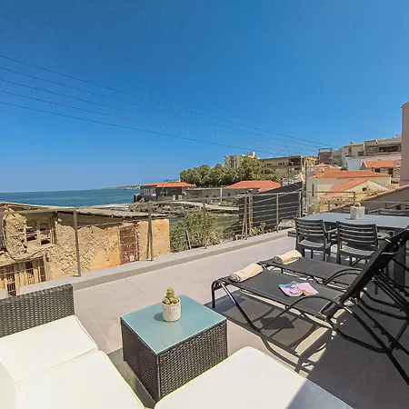 Charming Old Tannery House With Spacious Veranda And Stunning Sea View! 펜션 하니아